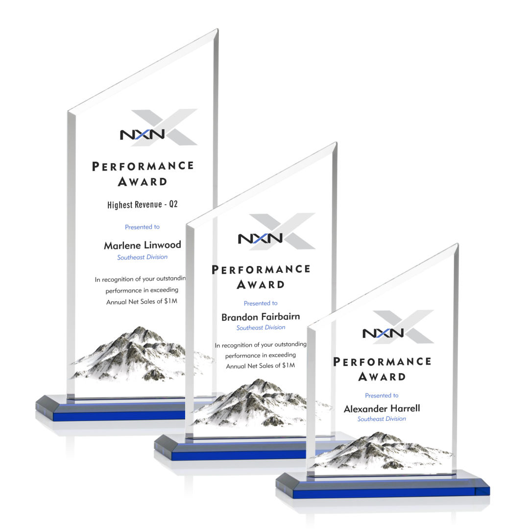 Conacher VividPrint™ Award - Blue 5