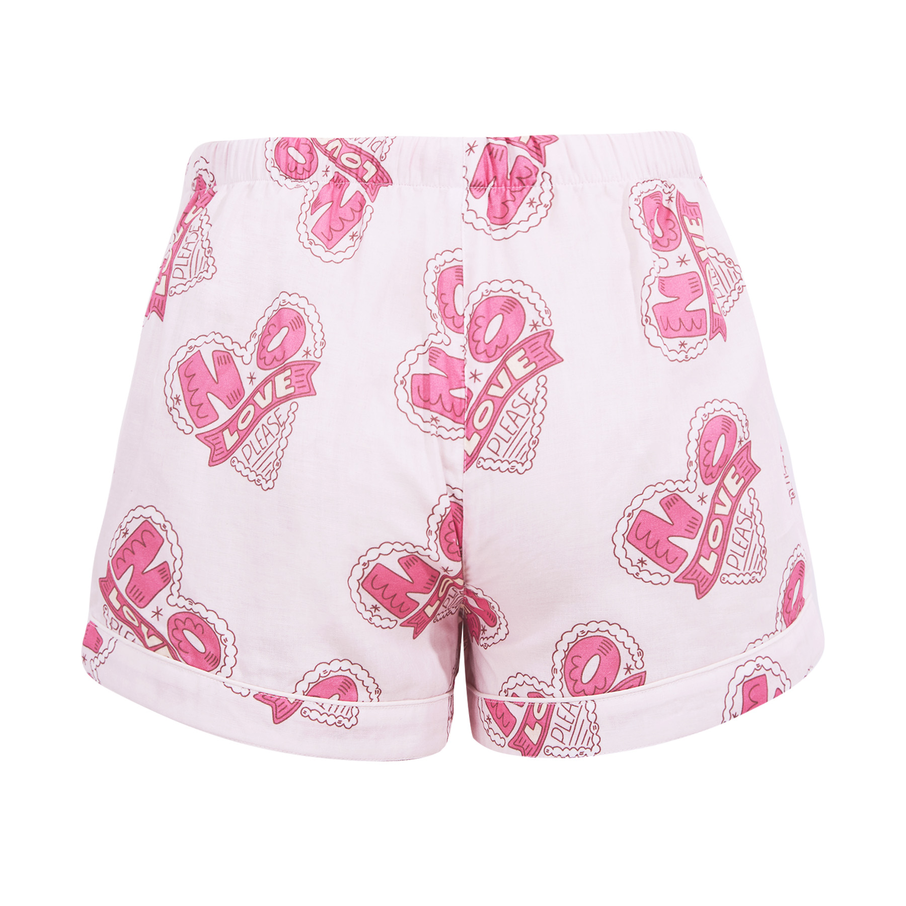 100% Cotton Double-Gauze Short Sleeve Pajamas Set 8