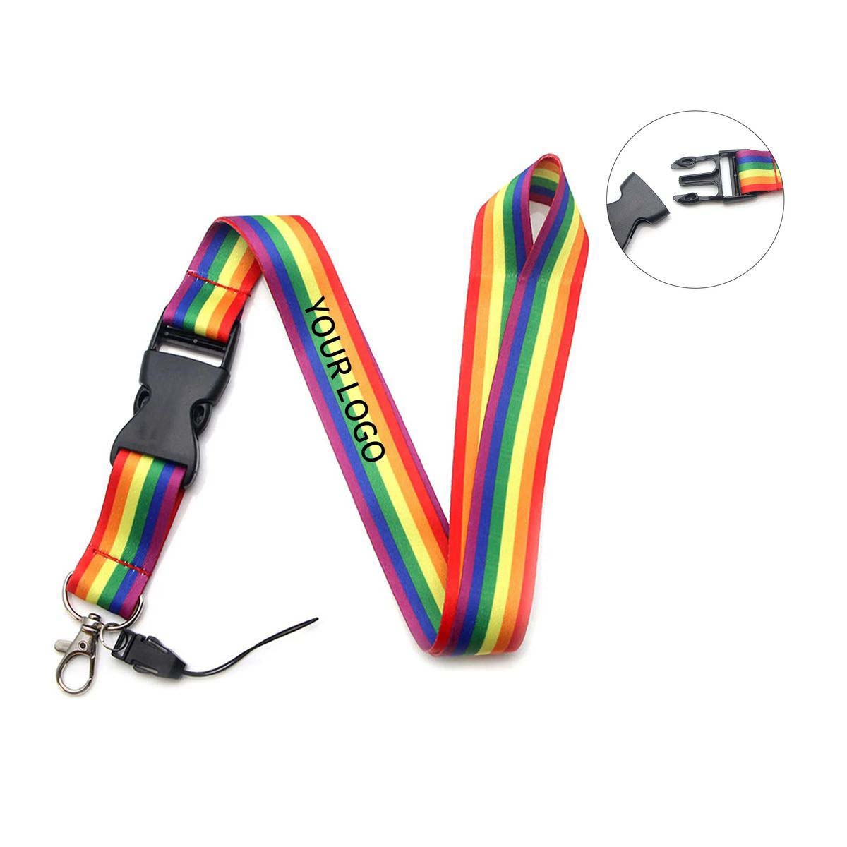 Rainbow Lanyard for Daily and Event Use 2