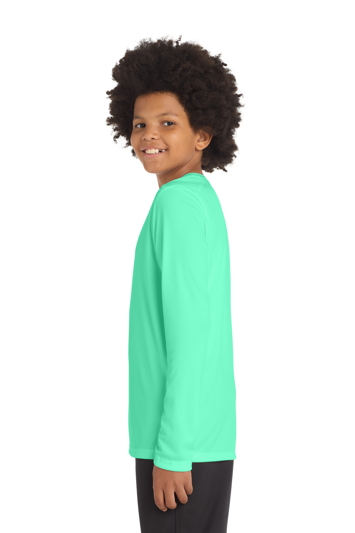Sport-Tek Youth Posi-UV Pro Long Sleeve Tee. YST420LS 15