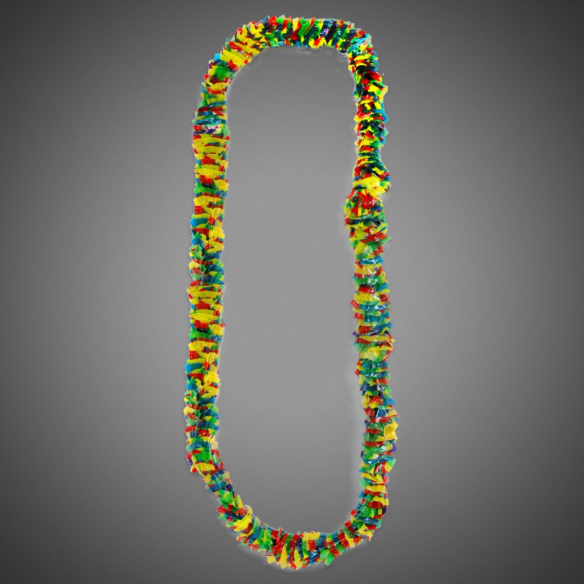 Plastic Multi Color Leis - 1 1/4" x 36" 2