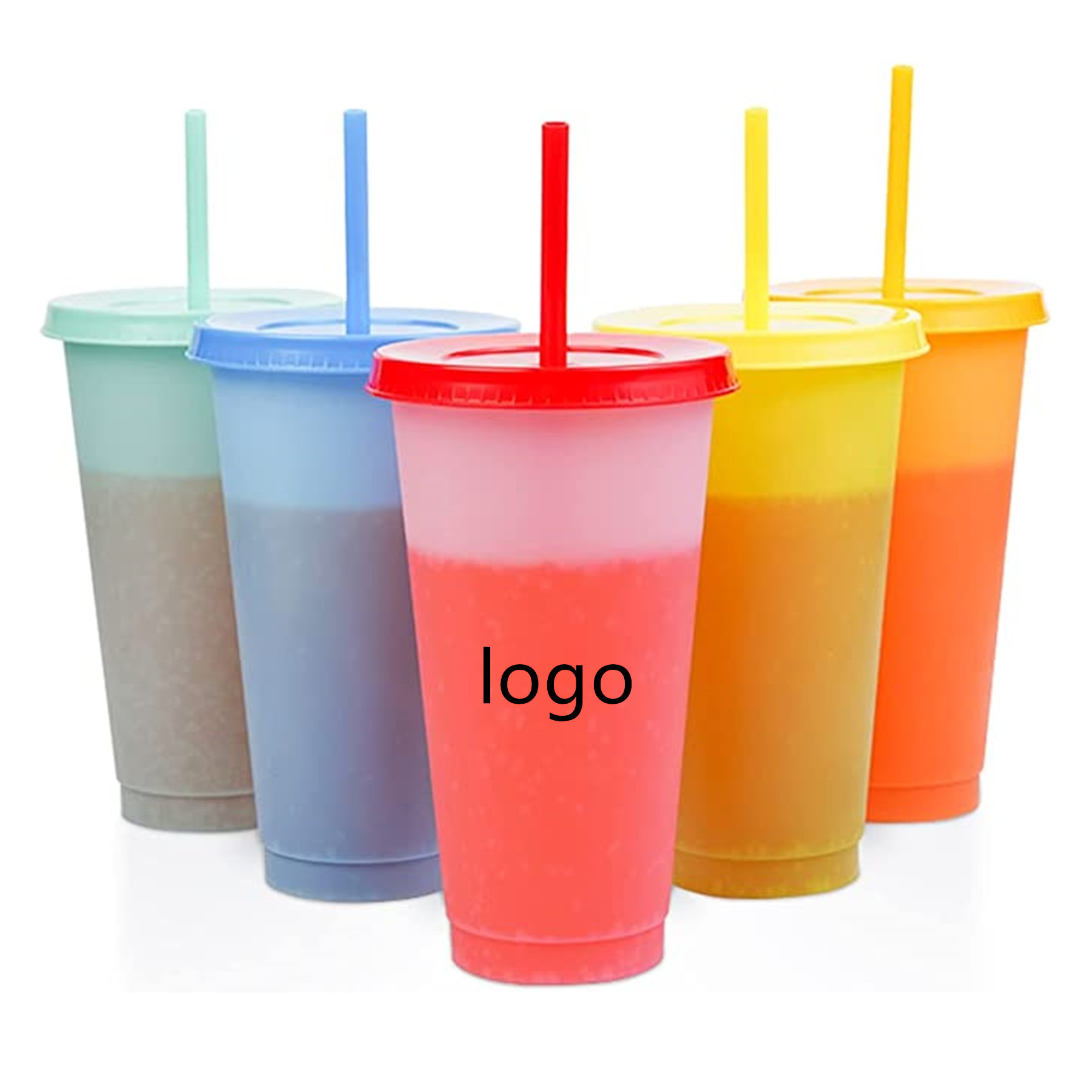 Color Changing Cup Tumbler with Lids and Straw 2
