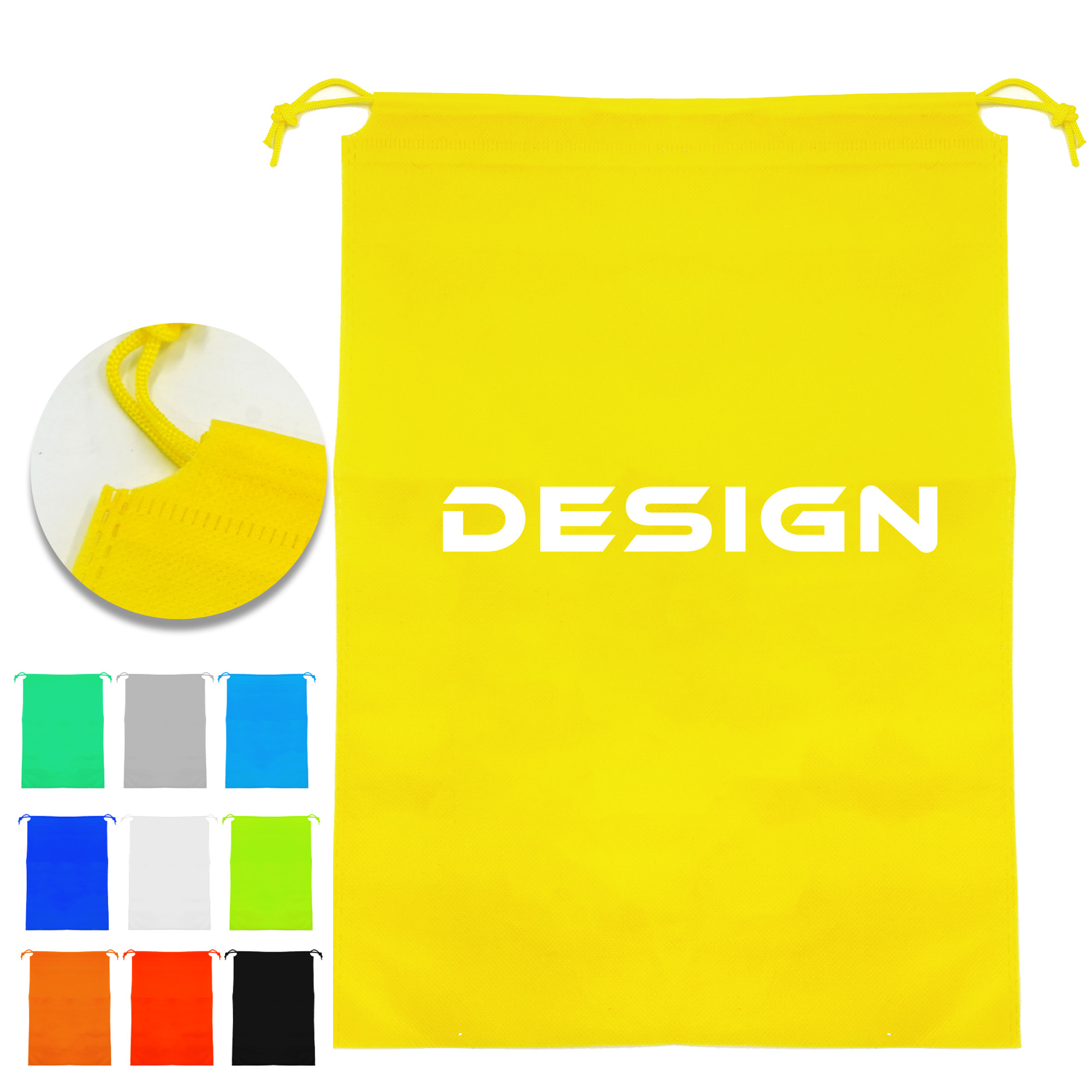 MOQ 50 Drawstring Non-Woven Bag for Dustproof Shoe 1