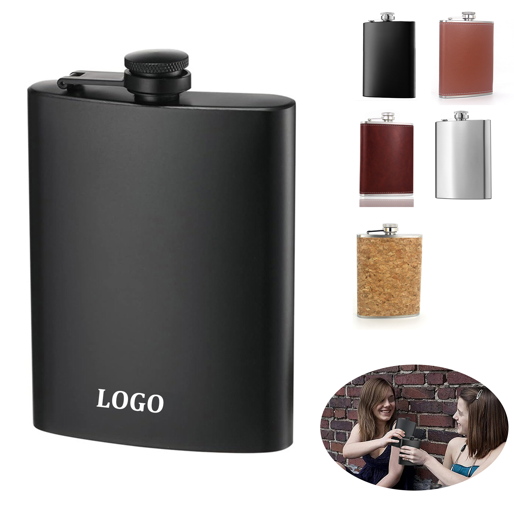 Stainless Steel Hip Flask 4