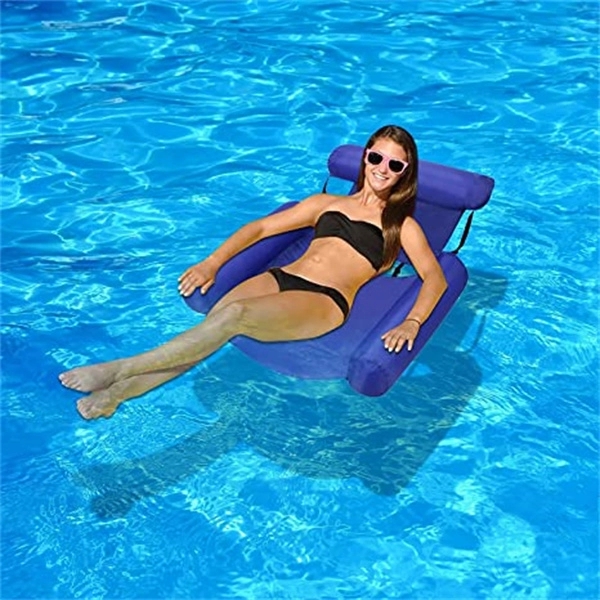 Water Pool Inflatable Lounge Chair Float 7