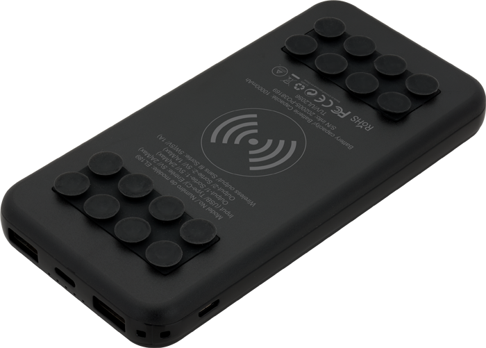 Octo Grip Wireless Charger & Power Bank 10,000 mAh 9