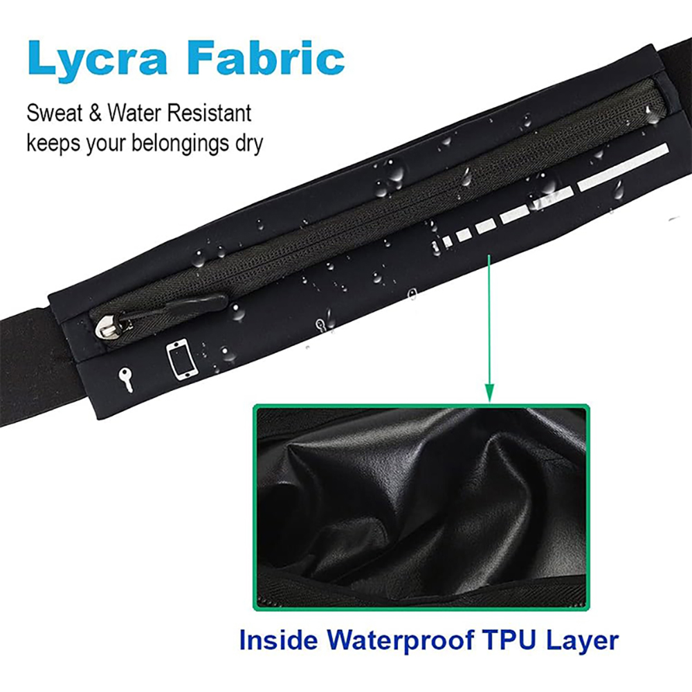 Running Belt with Adjustable Elastic Band 4