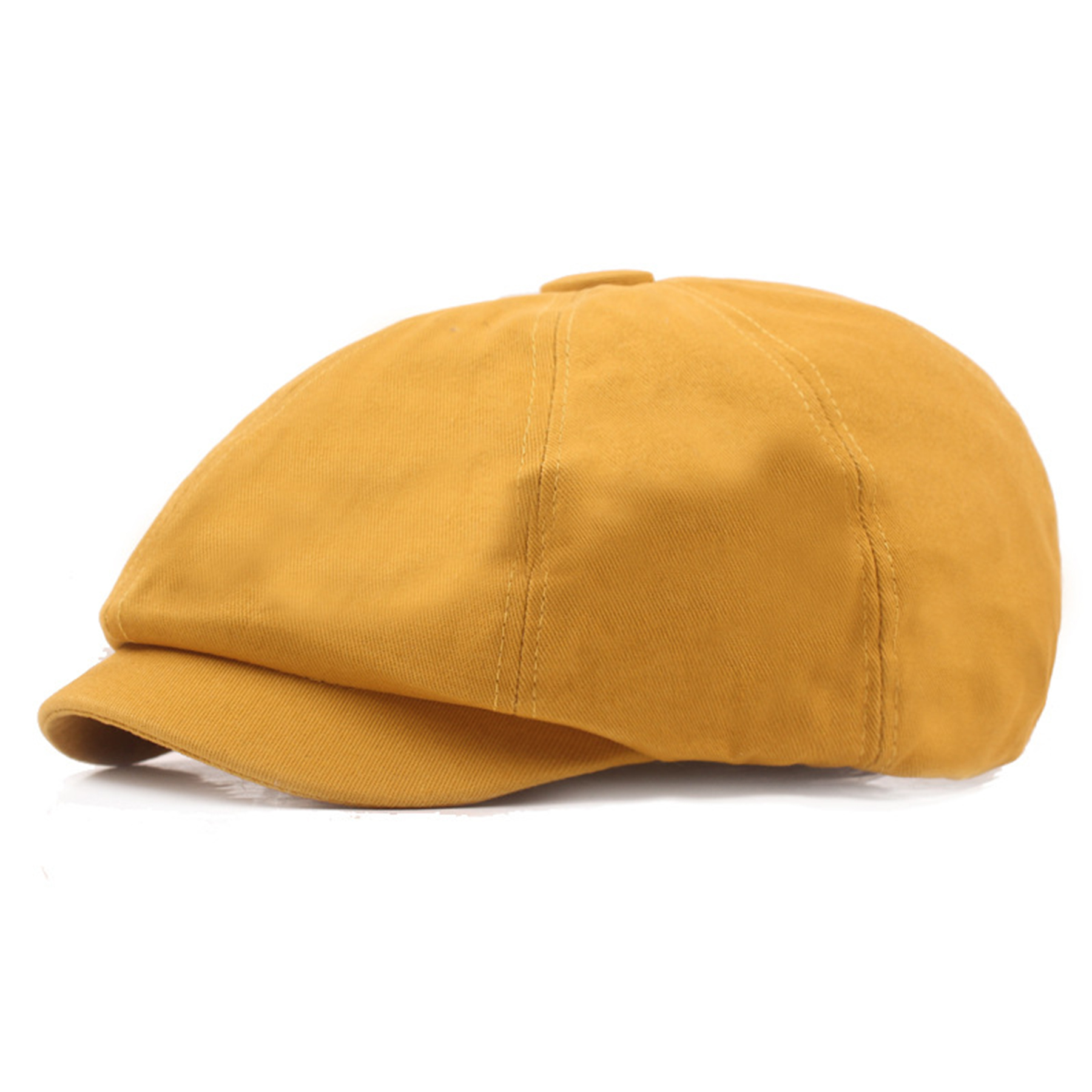 Men's Newsboy Flat Cap 100% Cotton 5