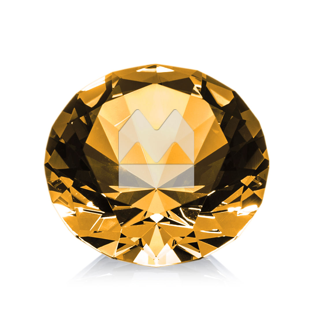 Optical Gemstone Award - Amber 9
