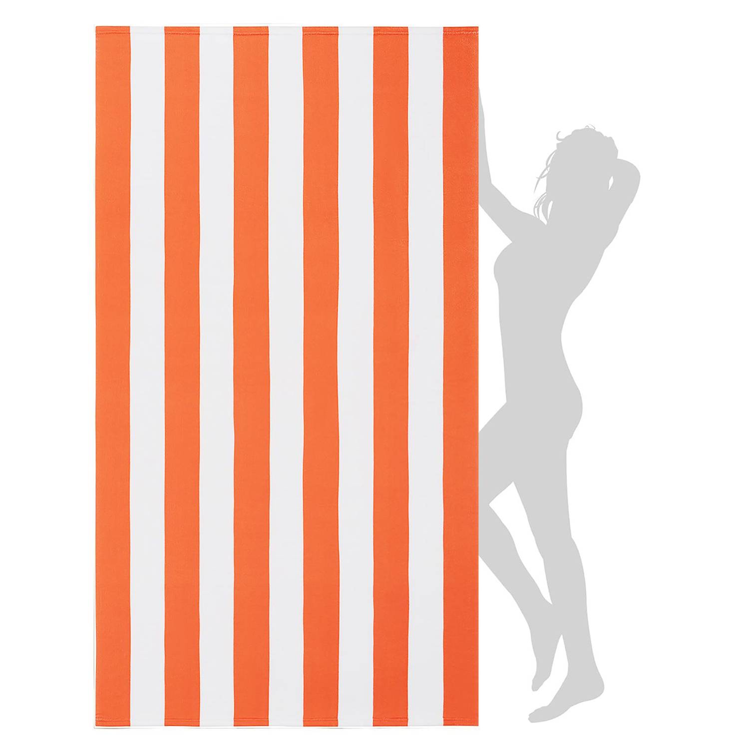 Lightweight Quick-Dry Colorful Striped Beach Towel 4