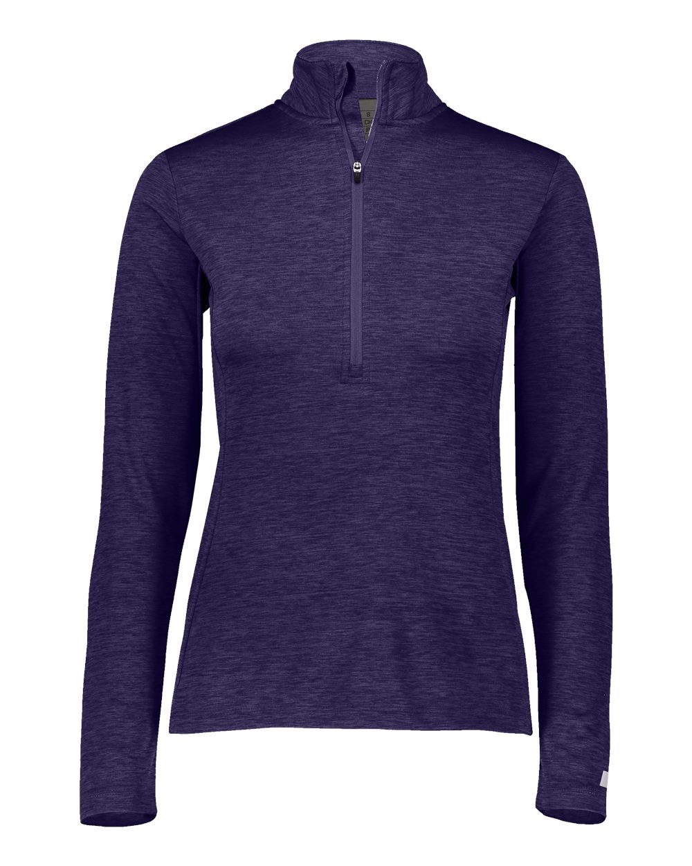 Women's Striated Quarter-Zip Pullover - QZ7EAX 5