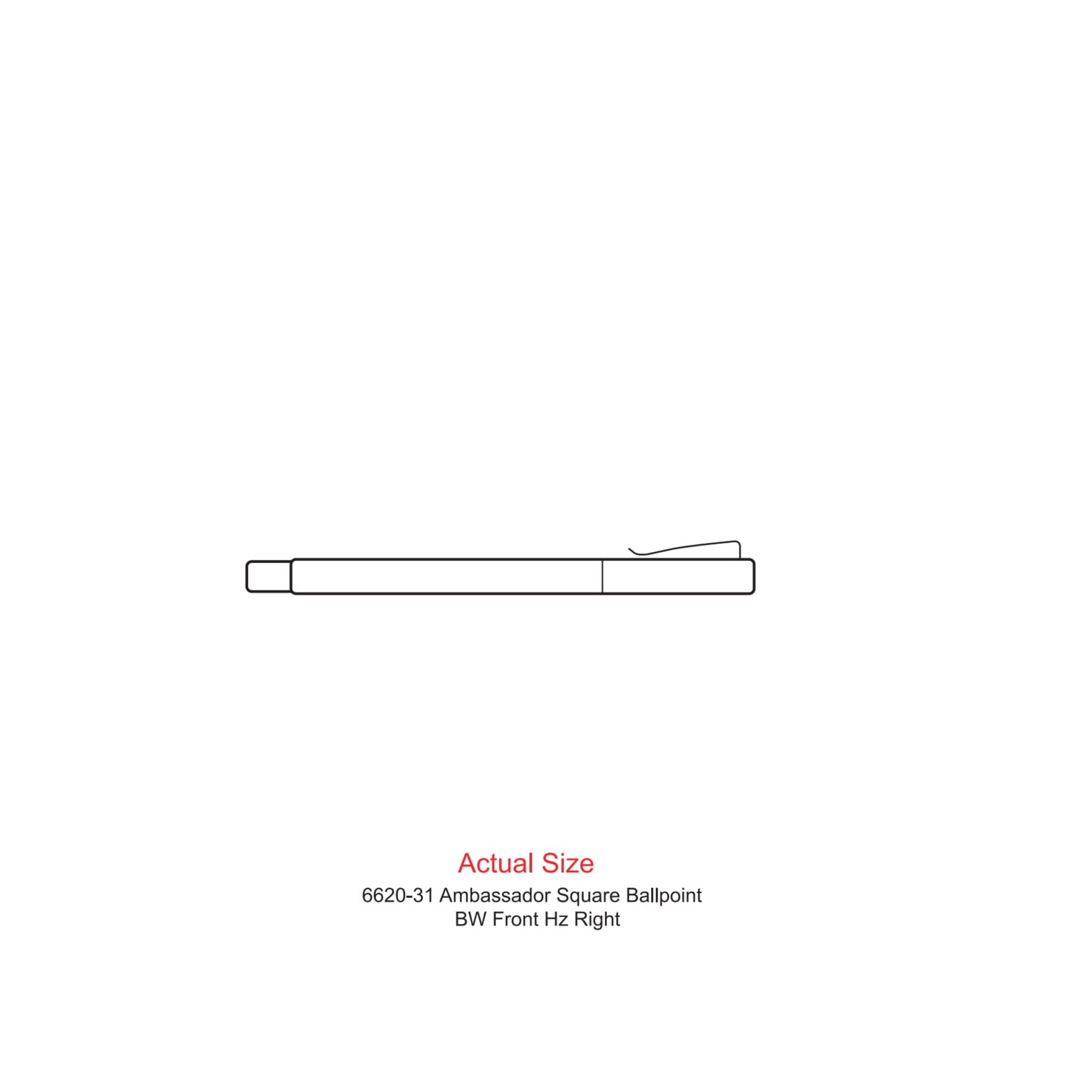Ambassador Square Ballpoint 1
