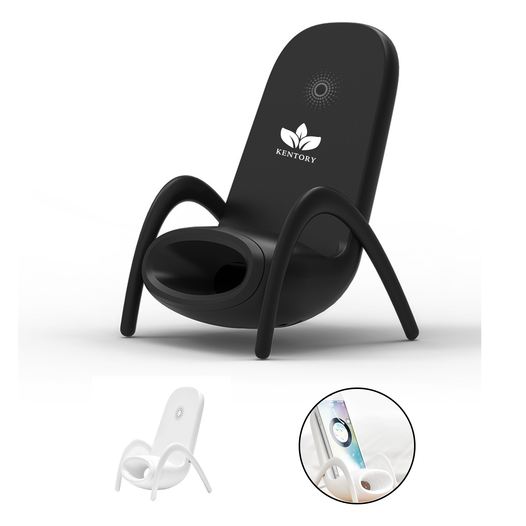 Wireless Charger Stand Loudspeaker 2