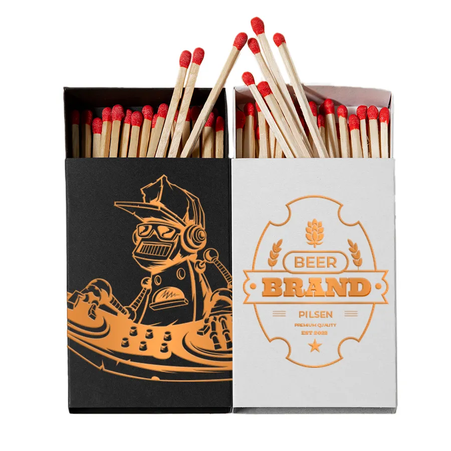 Foil-Stamped Matchboxes 4