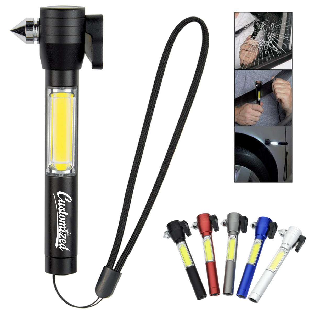 Emergency Window Breaker Flashlight 2