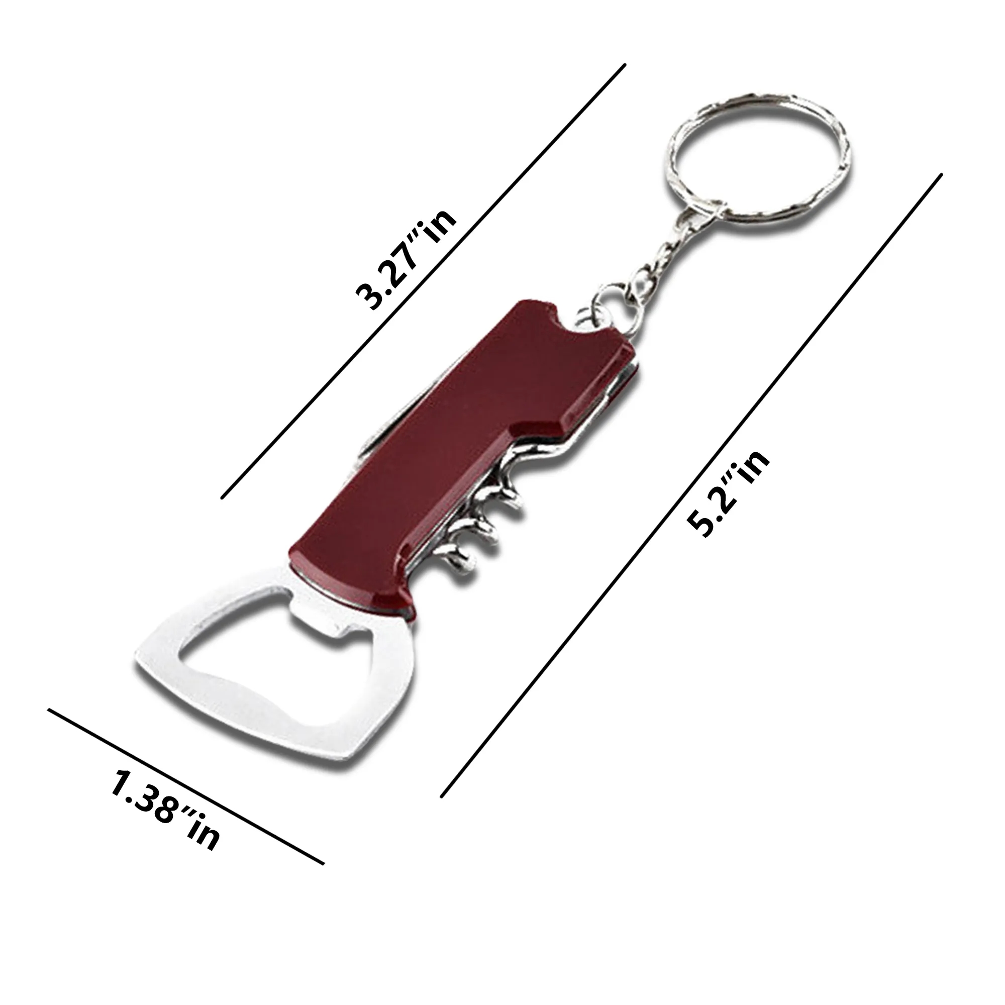 Stainless Steel Multi-Functional Bottle Opener 1