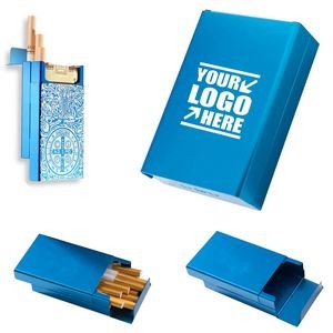 Slide Open Aluminum Cigarette Case 5