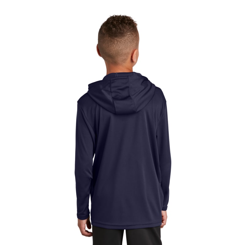 Sport-Tek Youth PosiCharge Competitor Hooded Pullover. 1