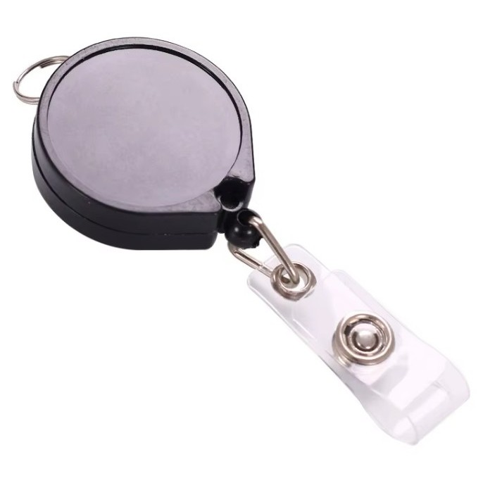 Round Retractable Badge Holder 1