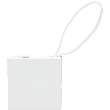Recycled ABS 2000 mAh Power Bank with Type-C Cable 85