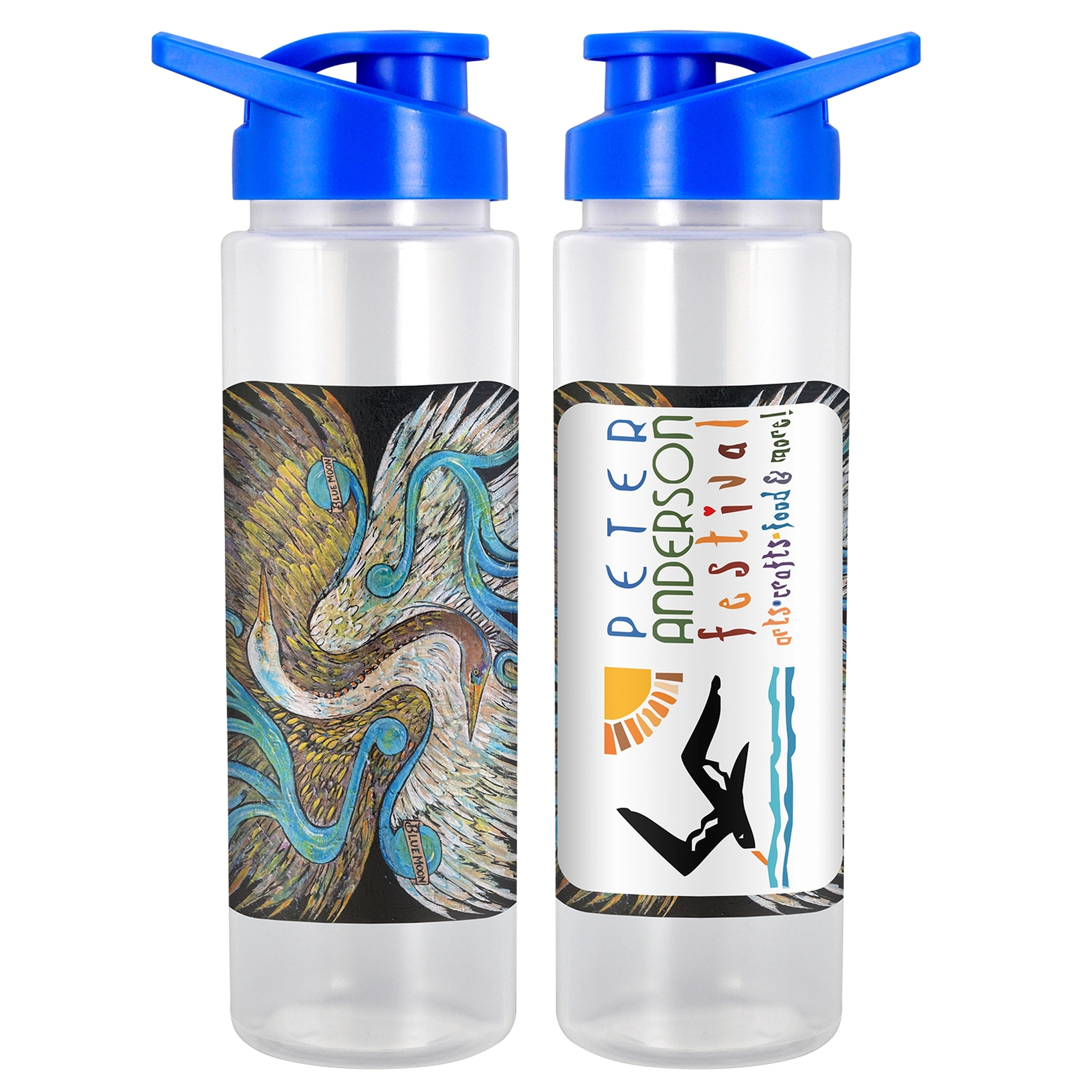 24 oz. Full Color Easy Pour Grip Bottle 12