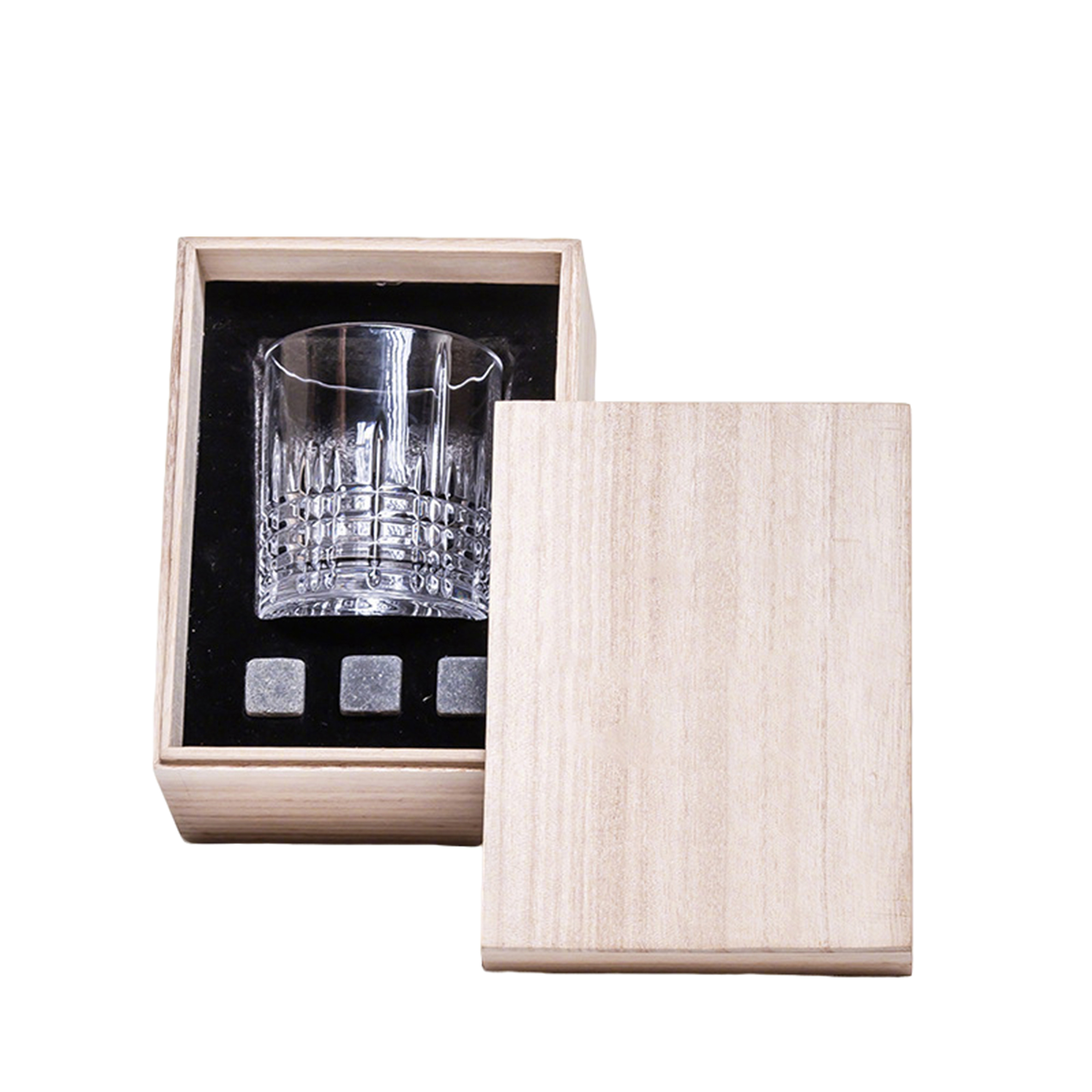 Whiskey Gift Set Presentation Box 5.91" x 4.73" x 3.15" 9