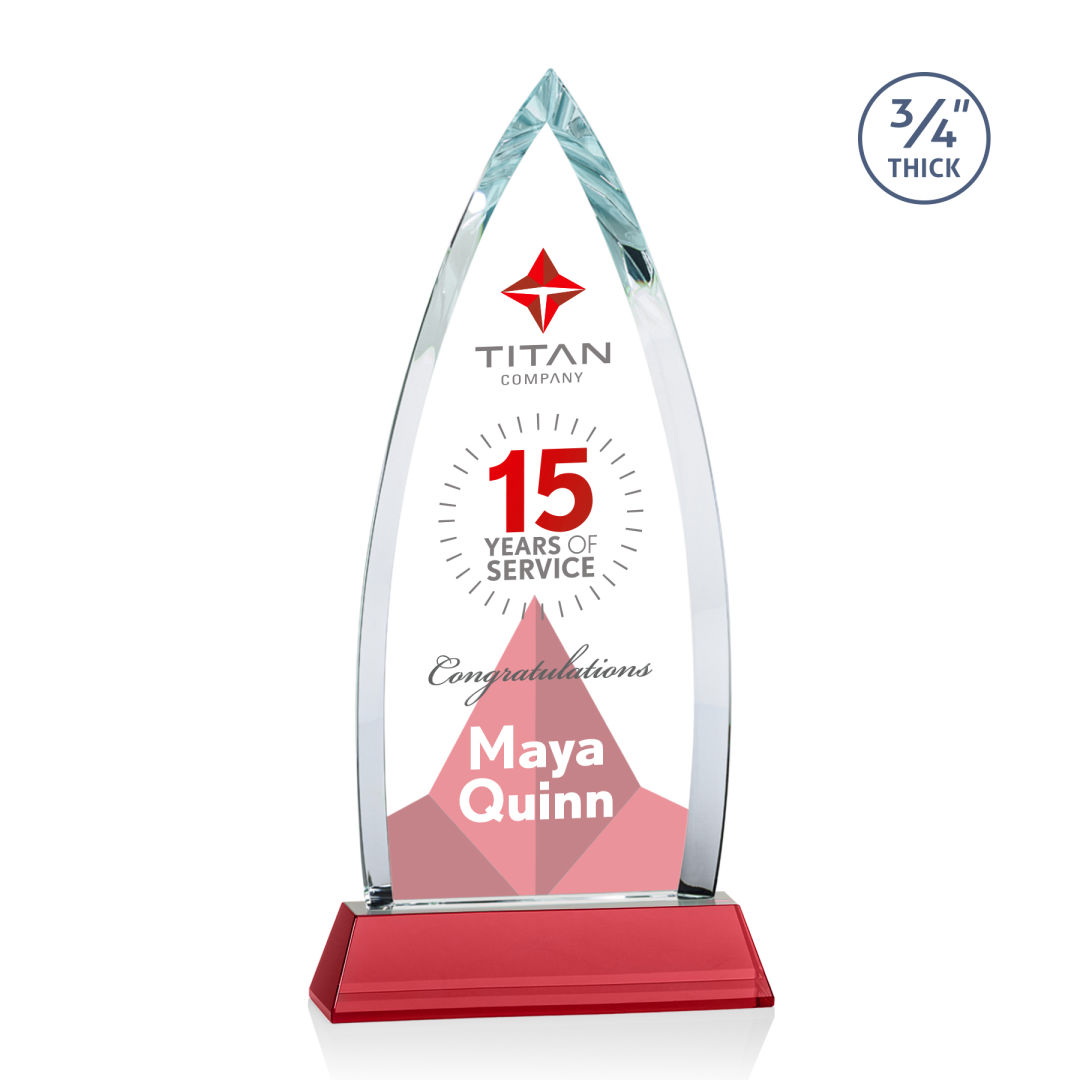 Shildon VividPrint™ Award on Newhaven - Red 10
