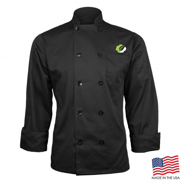 Classic Chef Coat with Long Sleeves (FULL COLOR LOGO) 4