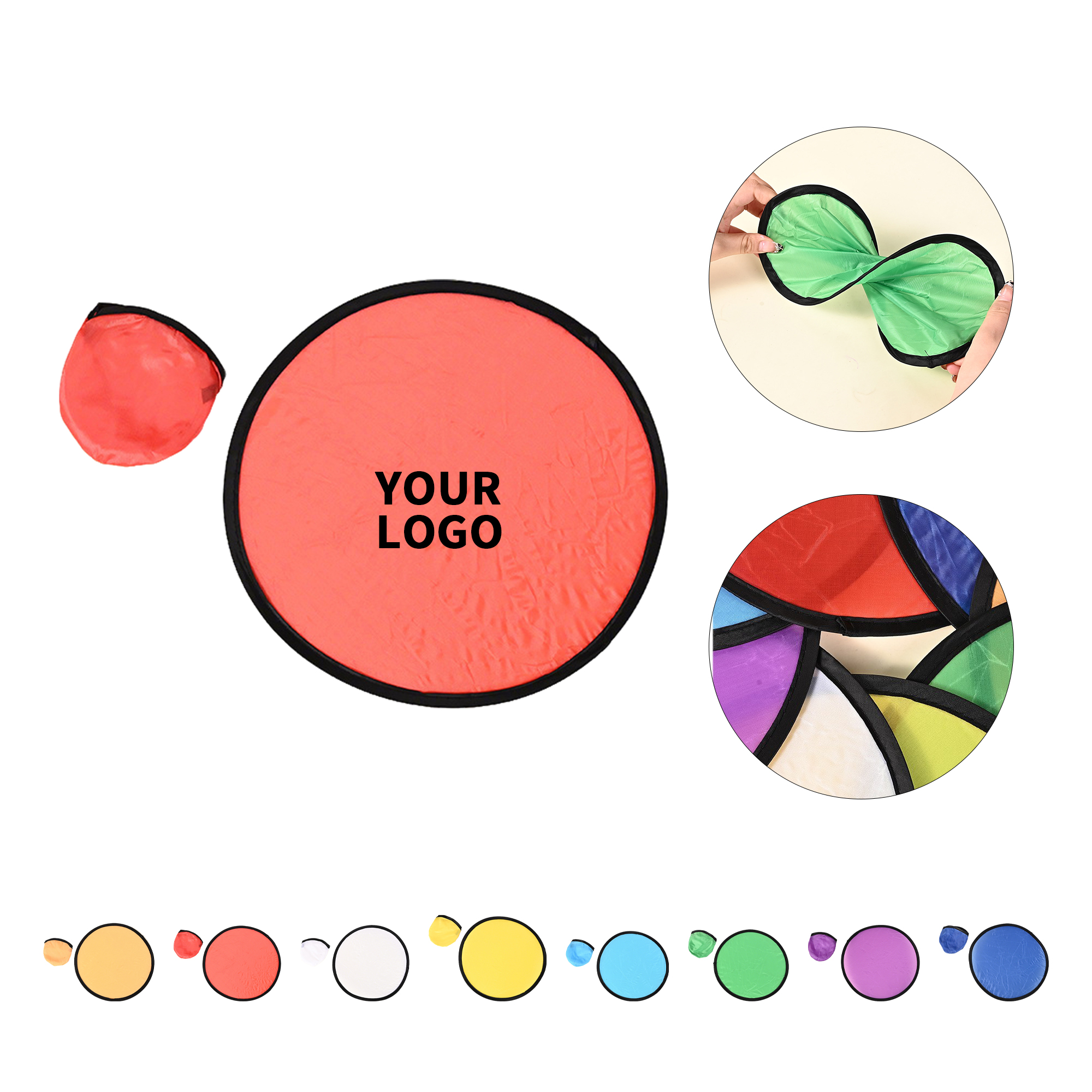 Collapsible Disc Fan With Storage Pouch 8