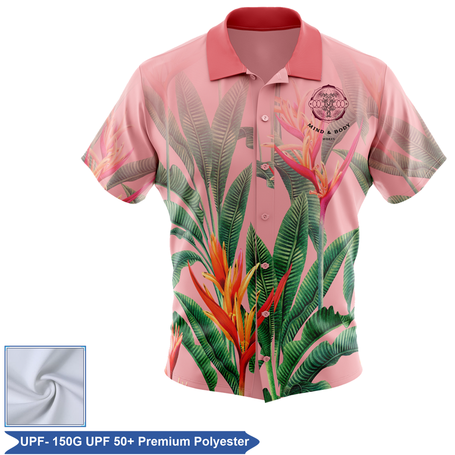 Unisex & Kids' Sublimation Hawaiian Shirt - UPF 50+ Premium 3