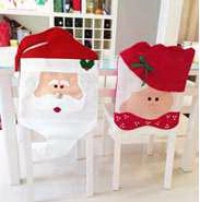 Christmas Dining Chair Covers 2