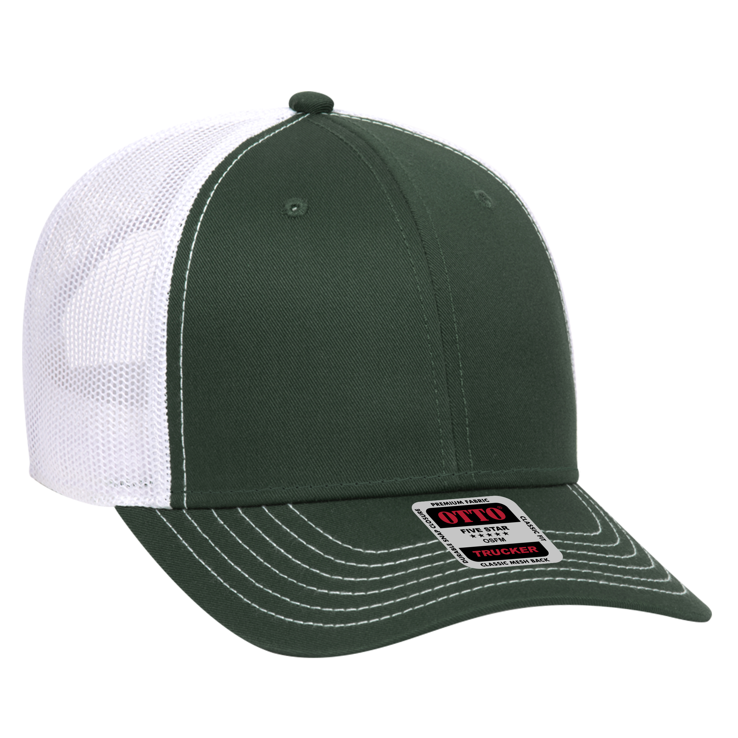 OTTO CAP® 6 Panel Low Profile Mesh Back Trucker Hat 259