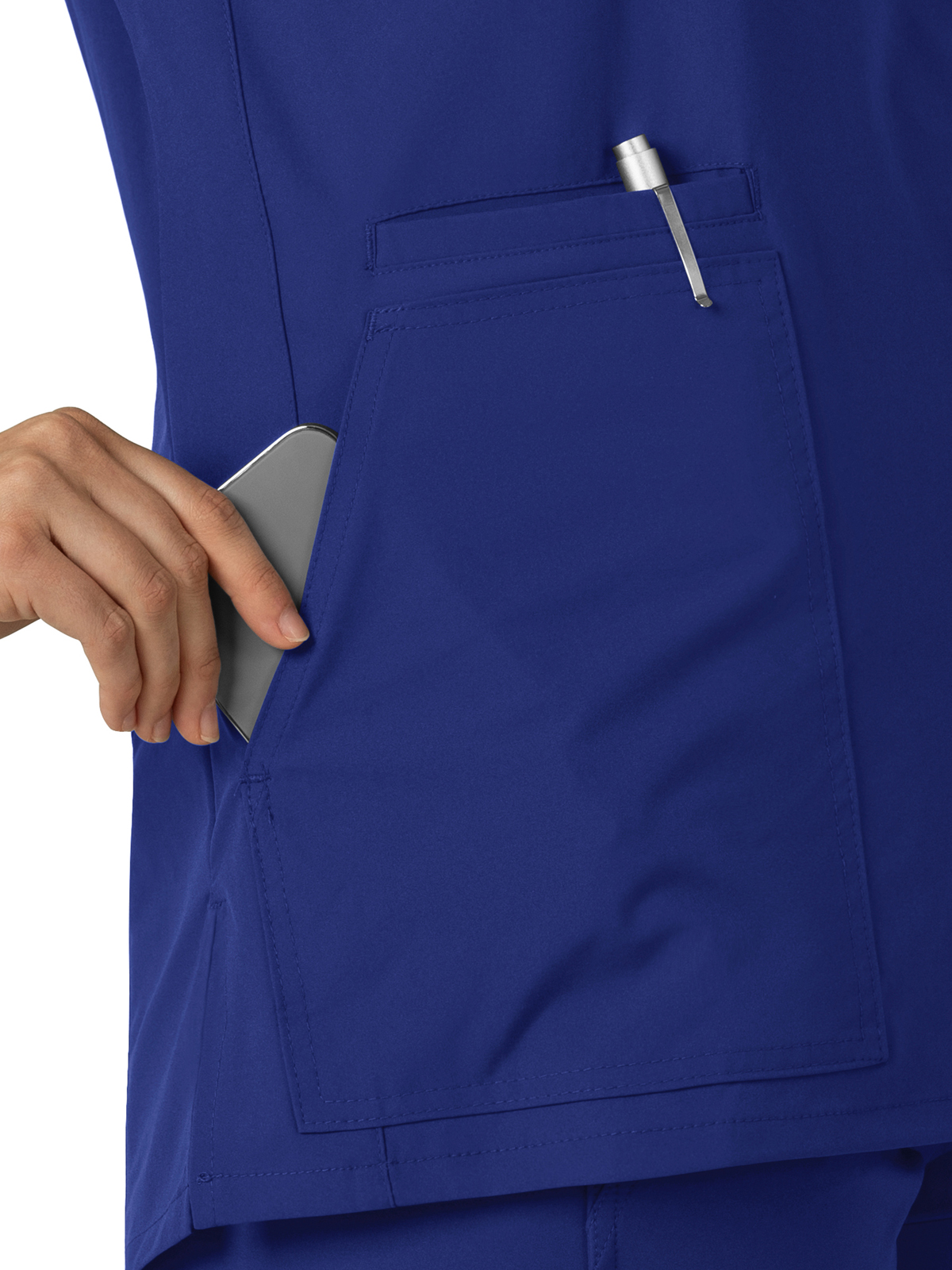 Carhartt Scrubs - Force Essentials - Women's Three-Pocket Notch Neck Top 36