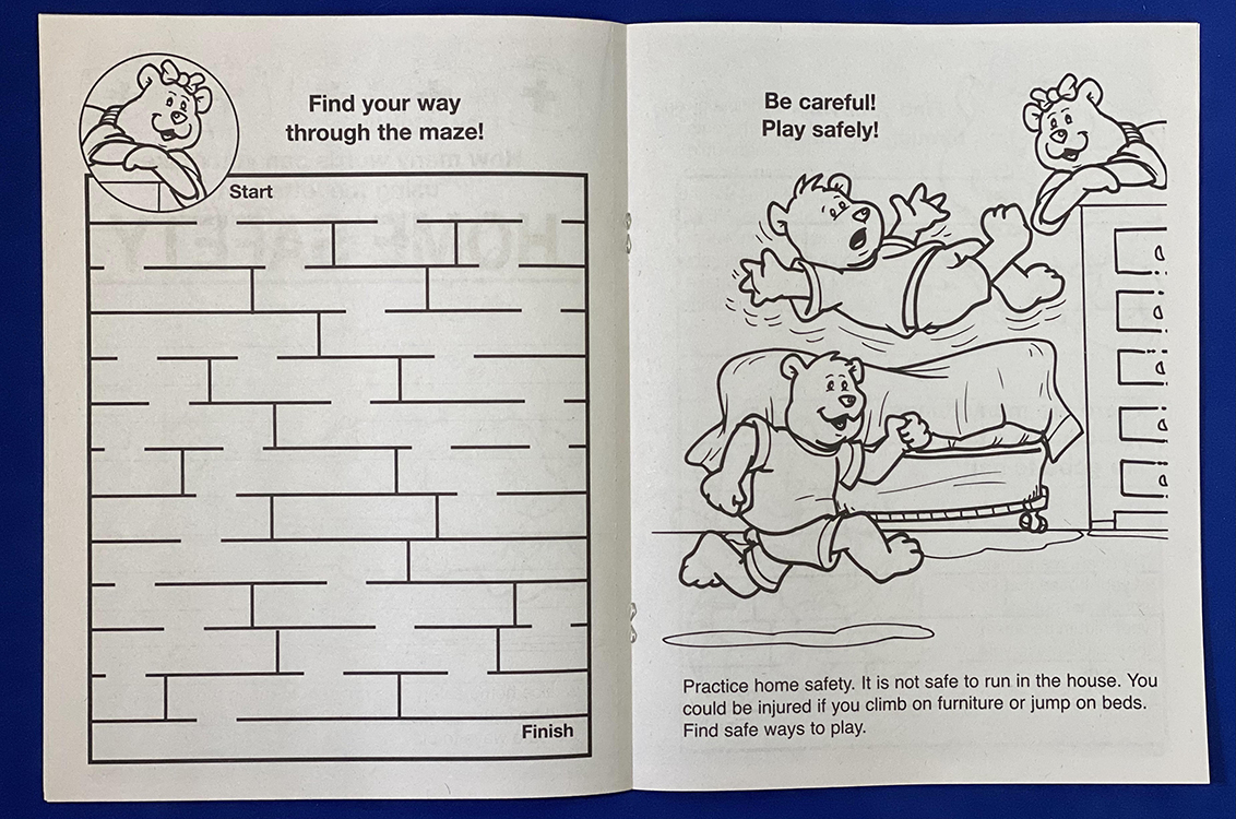 COLORING BOOK - Home Safety Coloring & Activity Book 5