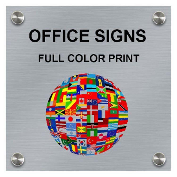 Full Color Aluminum Signage 3