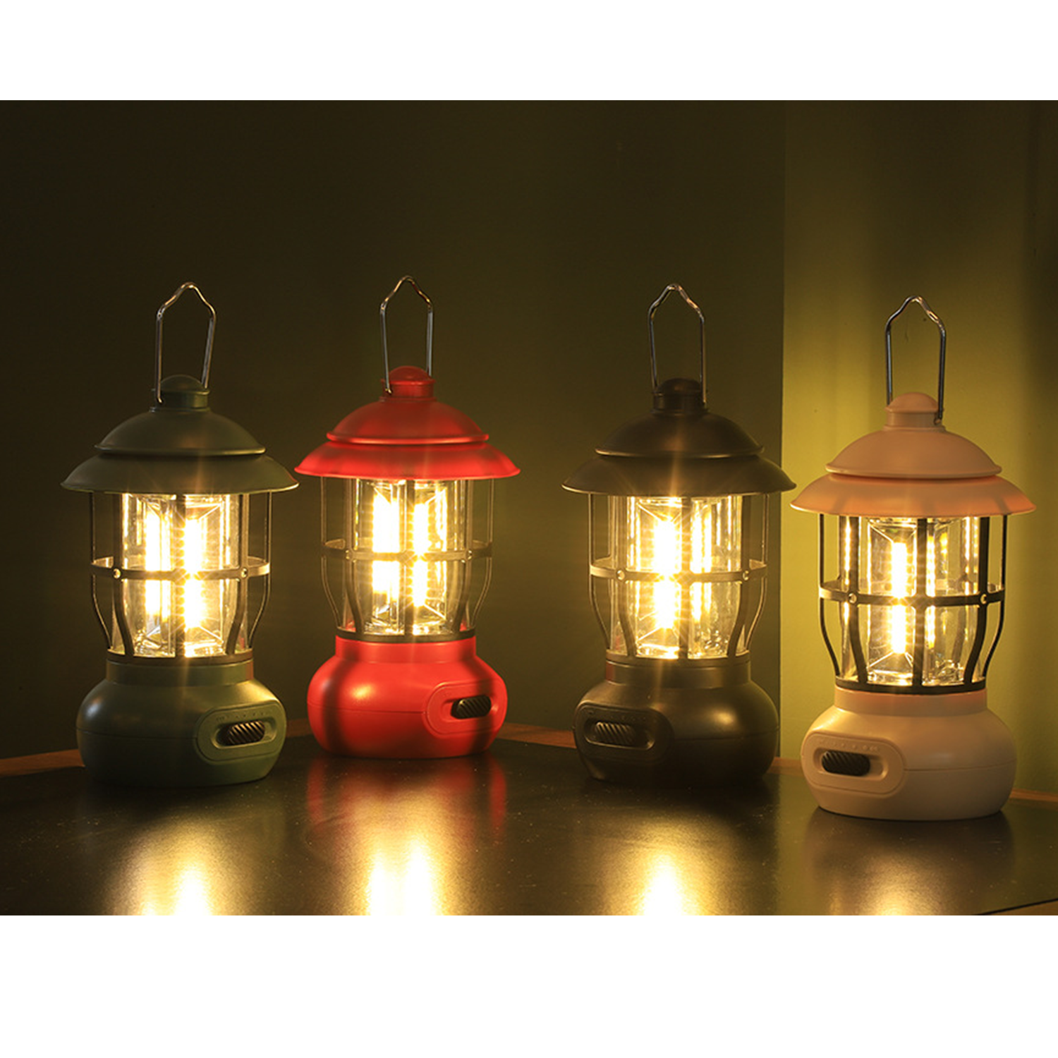 Vintage Camping Lantern Rechargeable 2