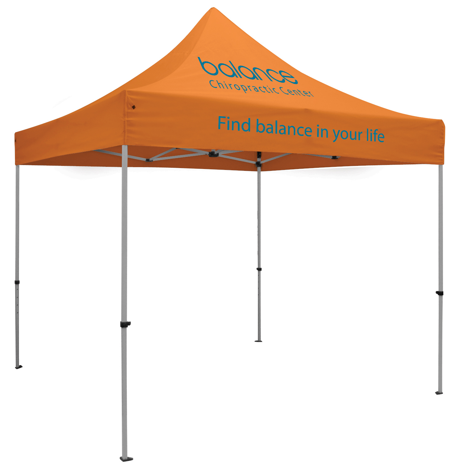 10' Premium Tent Kit (Imprinted, 2 Locations) 7