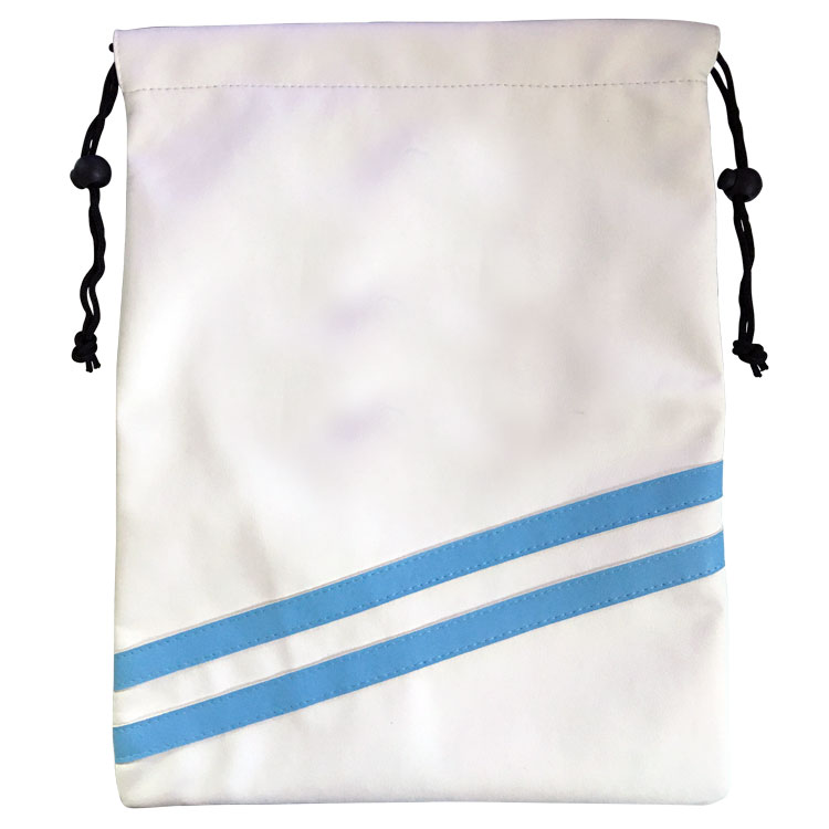 Synthetic Leather Drawstring Shoe Bag 2