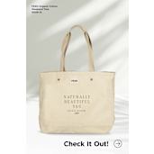 FEED Organic Cotton Weekend Tote 69