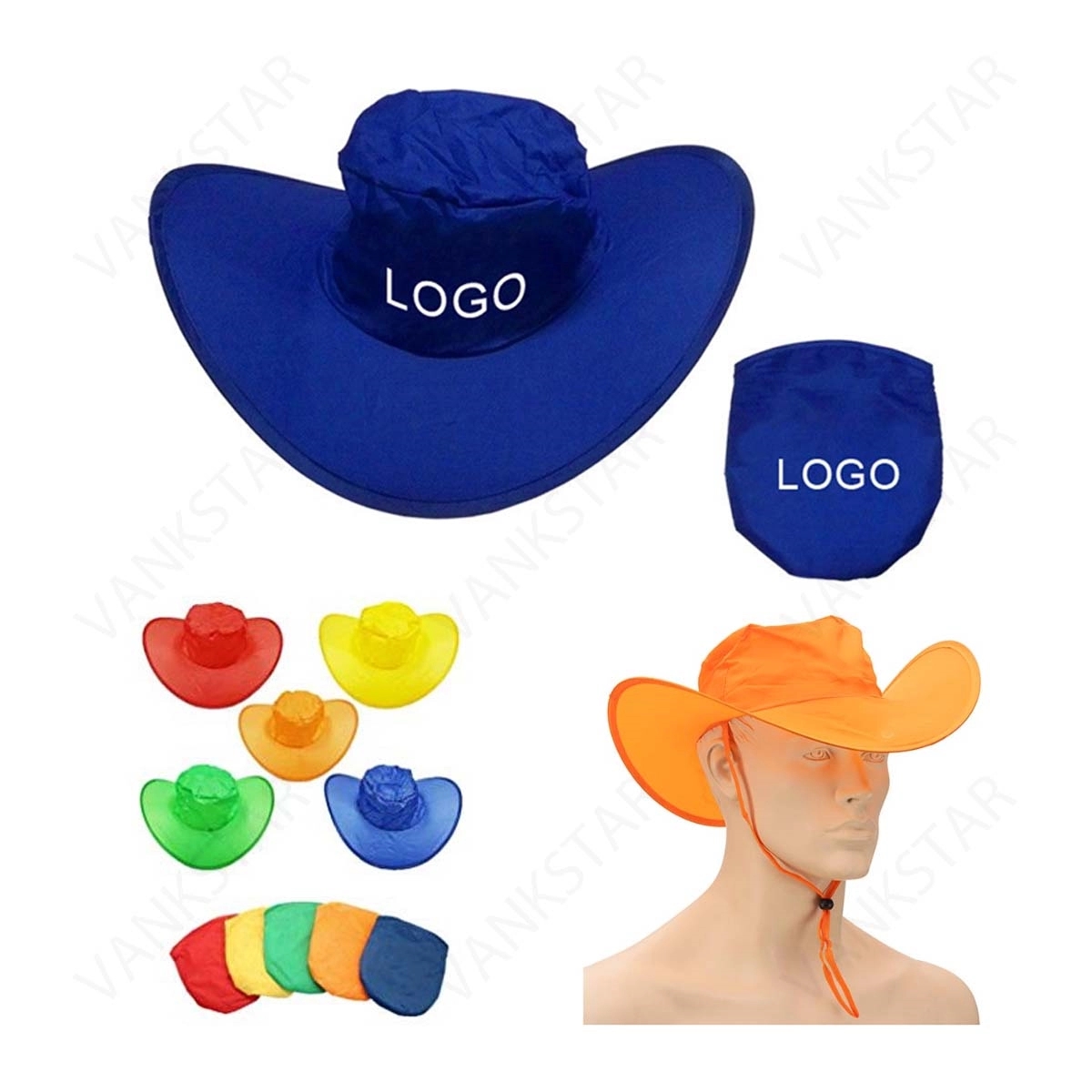 Folding Hat With Pouch 2