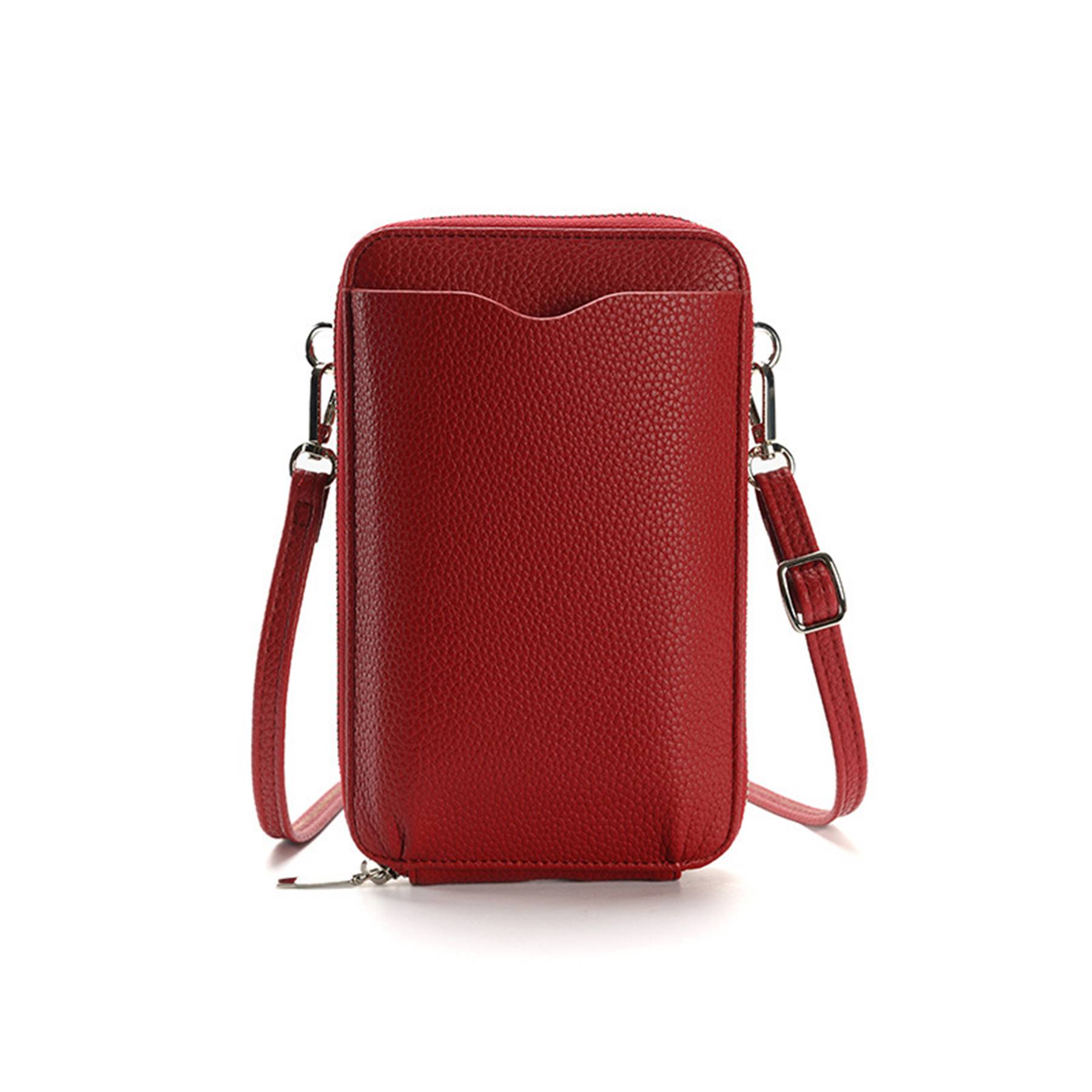 Pu Small Mobile Phone Crossbody Bag with Card Slots 5