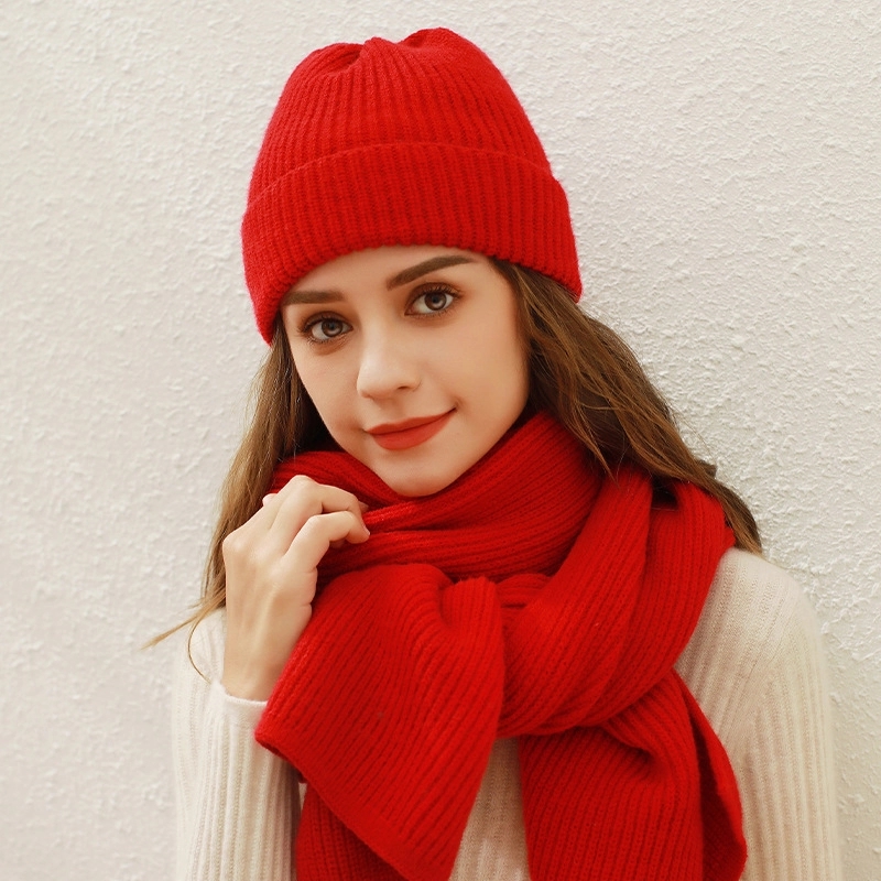 Solid Color Knit Hat 2