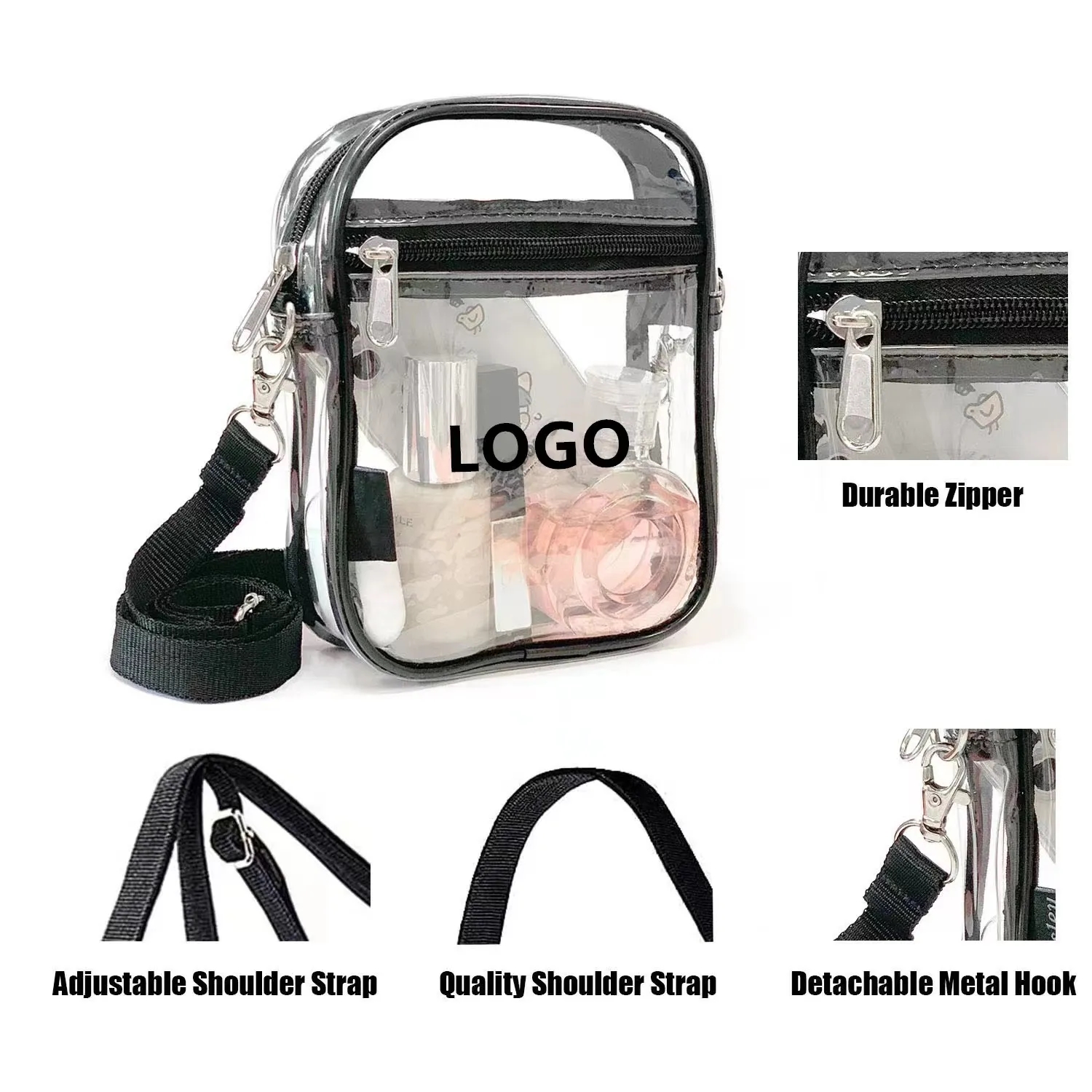Clear CrossBody Bag 1