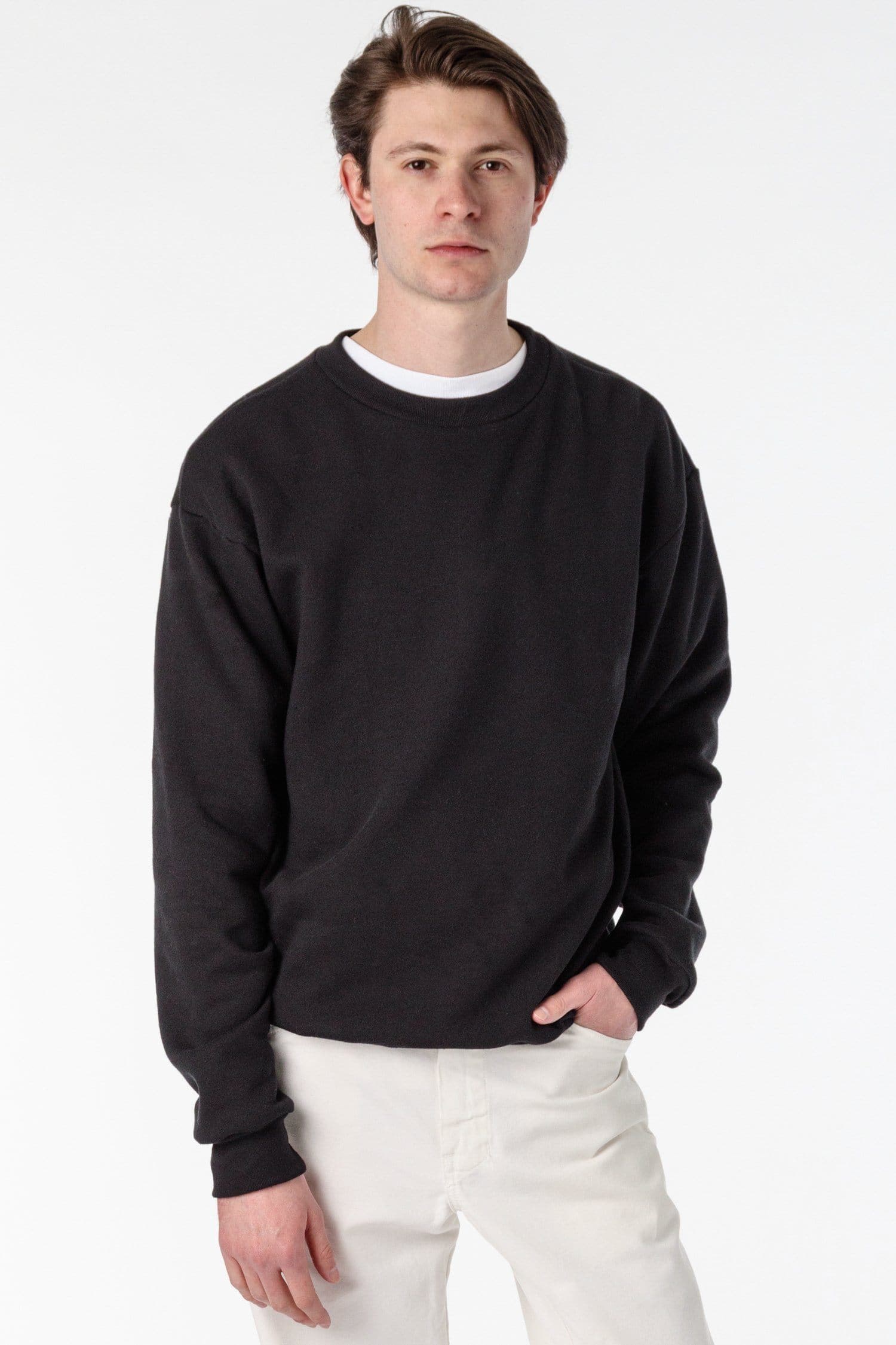 8.2 OZ 50/50 DROP SHOULDER PULLOVER CREW 2