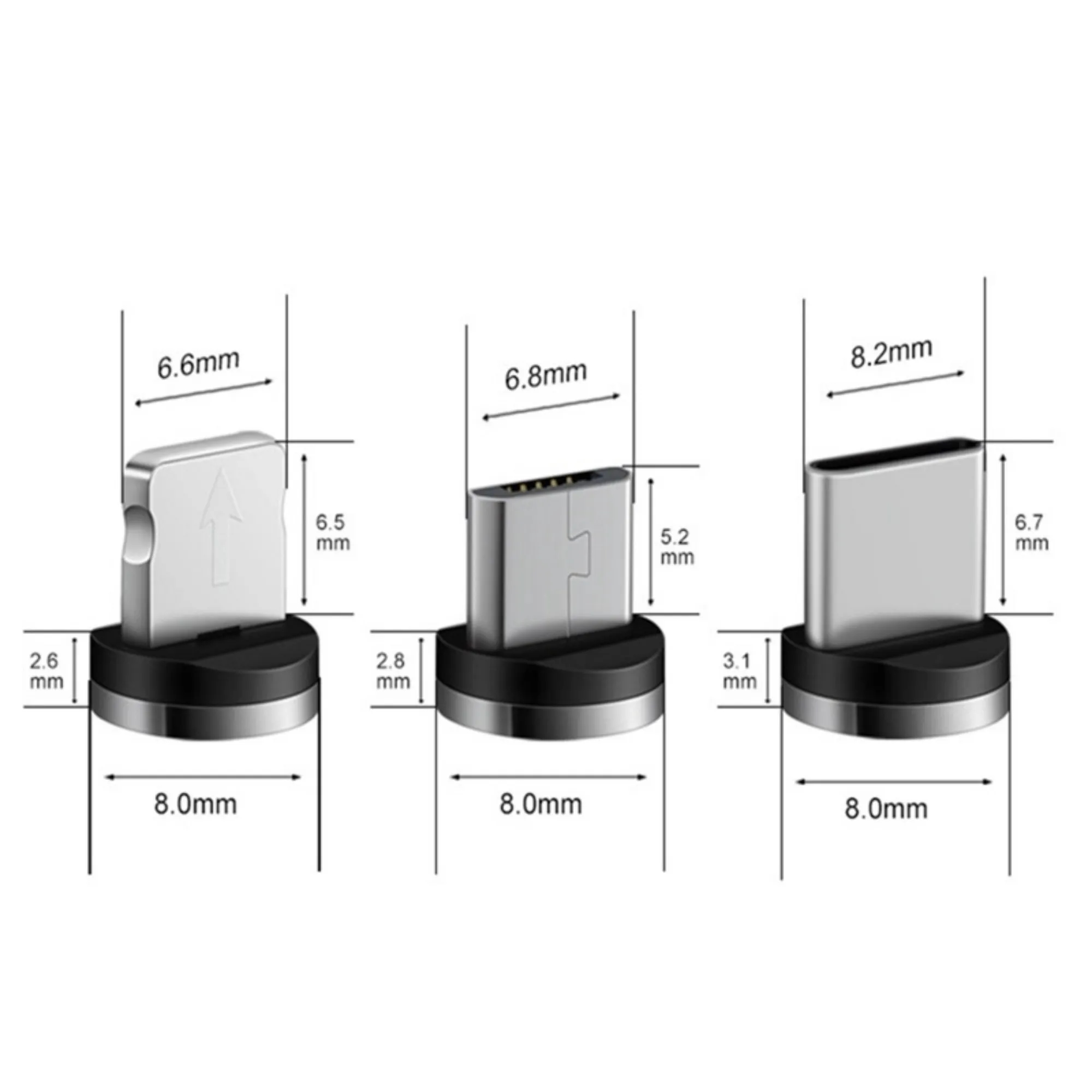 3 in 1 Magnetic Phone Charging Cable 5