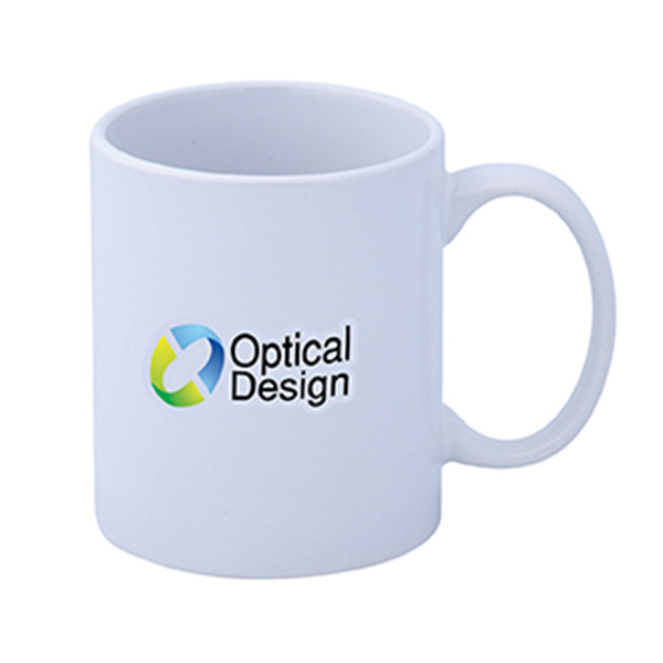 Fuzion 'C' Handle Mug - White 5