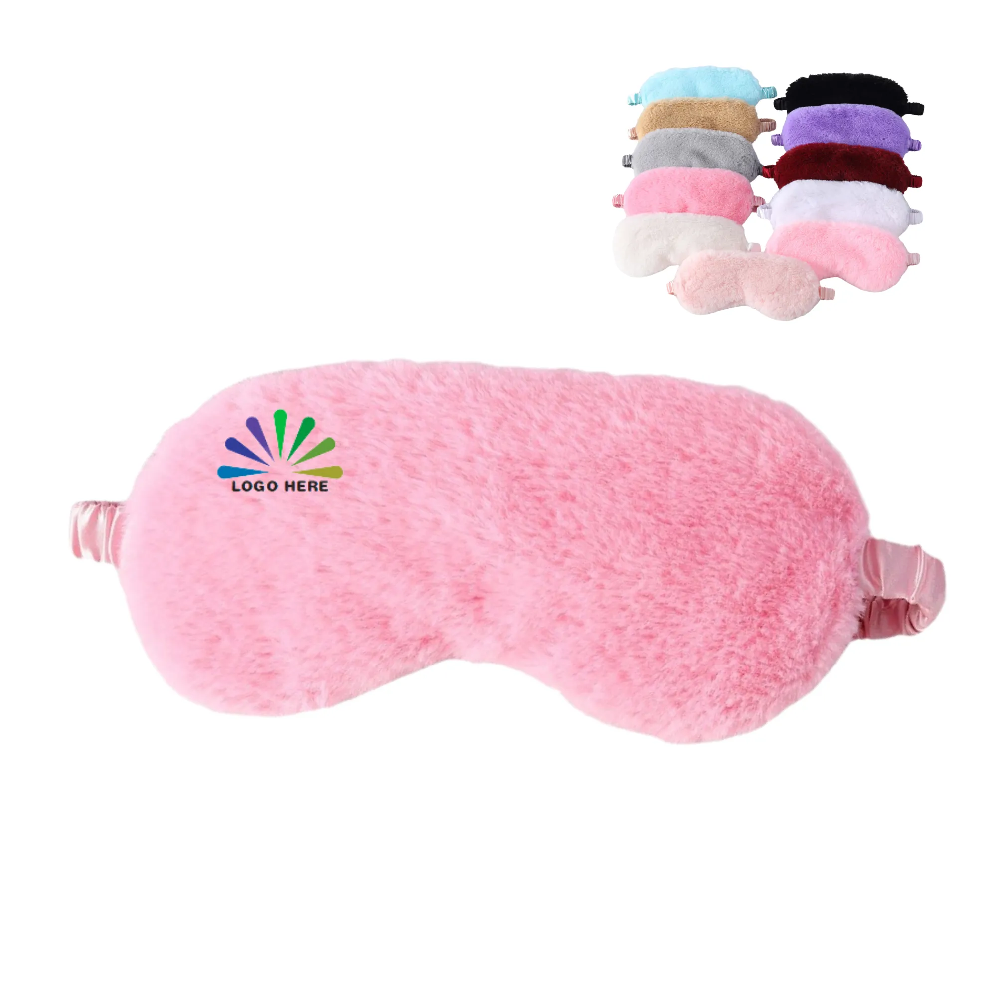 MOQ 50 Pieces Plush Sleep Mask 3