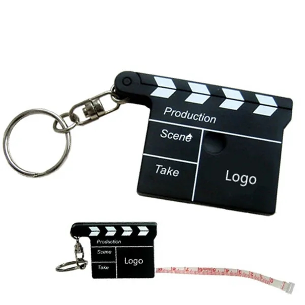 Movie Clapboard Keychain Tape Measure 1