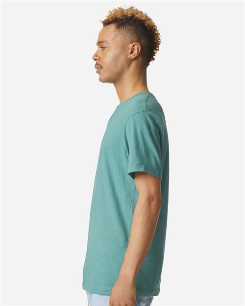 Unisex CVC V-Neck Tee - 2006CVC 79