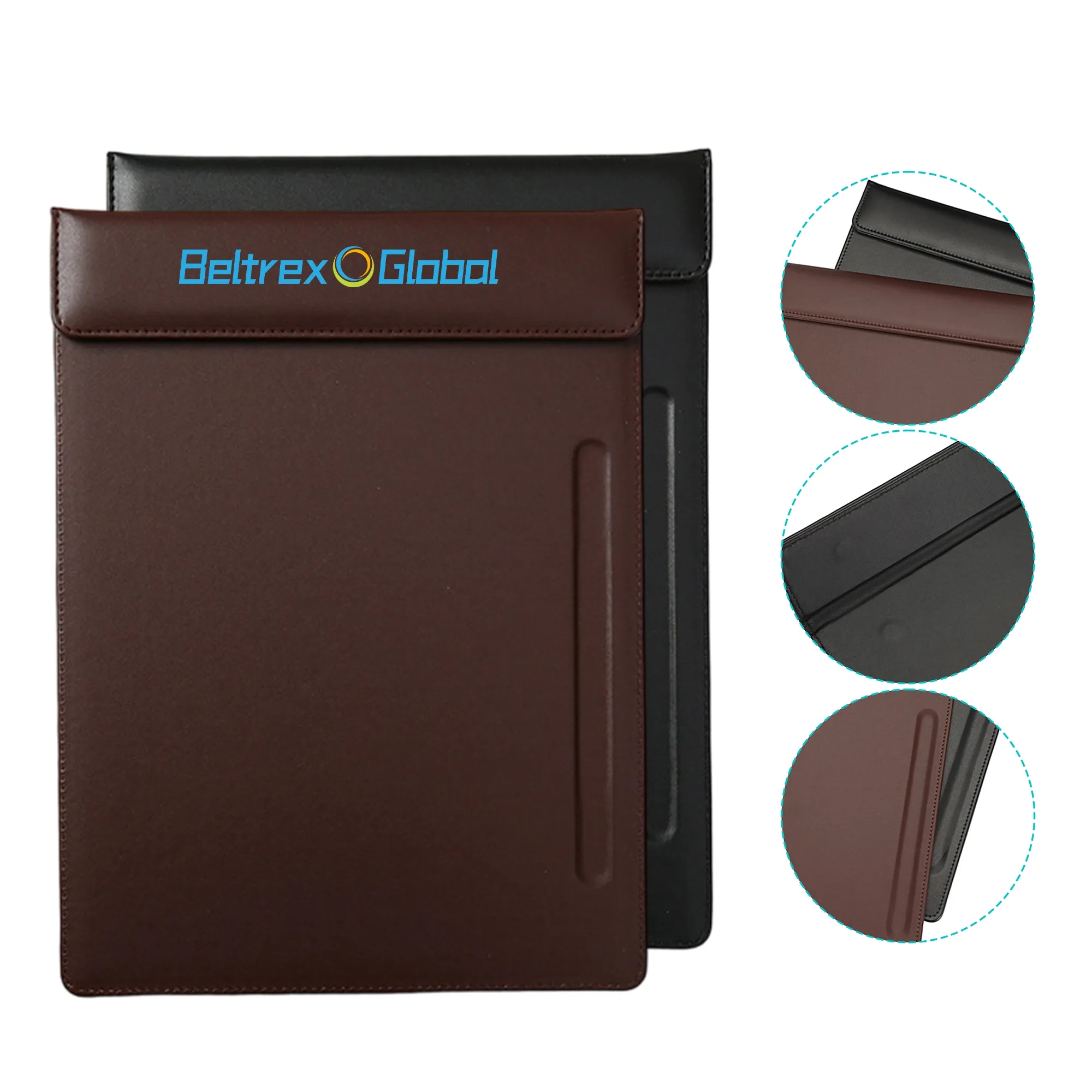 Professional PU Leather A4 Clipboard for Contracts 1